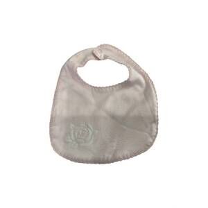 NEW BABY CLUB CHIC baby girl's ballet bib in white